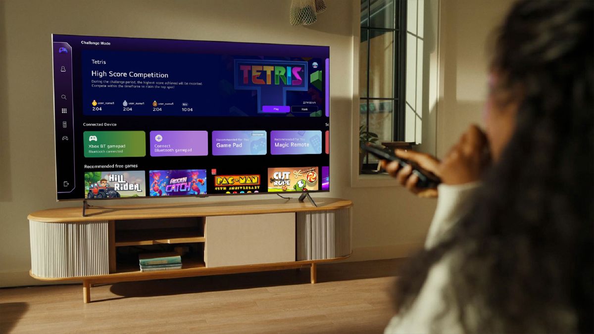 Las Smart TV de LG se convierten en consolas: más juegos, funciones y opciones de nube