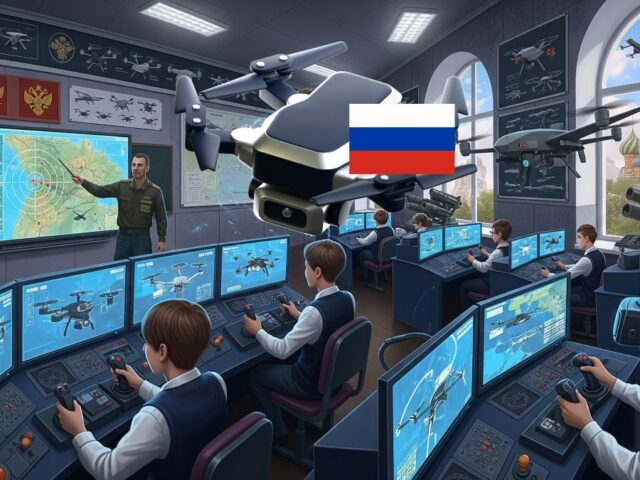 Rusia militariza sus escuelas: enseña a más de 500 centros a pilotar drones letales