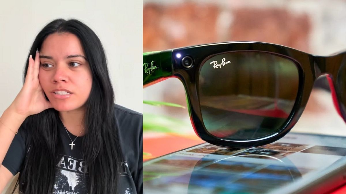 Una chica denuncia los peligros de las gafas inteligentes Ray-Ban de Meta: «Fui a un spa y me quedé en shock»