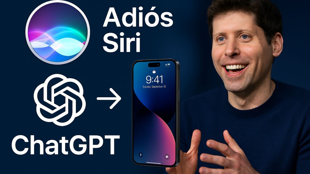 Adiós Siri, Sam Altman entusiasmado con los iPhone 17 quiere que ChatGPT ‘mate’ al asistente de Apple: «La primera que he querido en mucho tiempo»