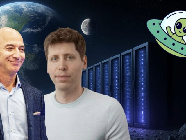 Sam Altman y Jeff Bezos ya saben cómo llevar la IA a otro nivel: centros de datos extraterrestres