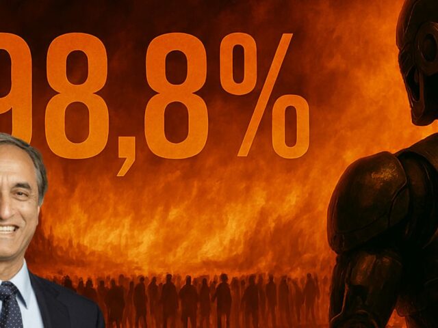 Subhash Kak, científico experto en IA calcula la fecha fatídica: «Eliminará al 98,8% de la población humana»