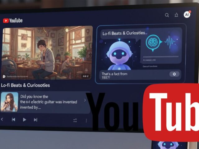 YouTube prueba hosts de IA que cuentan historias y curiosidades mientras escuchas música