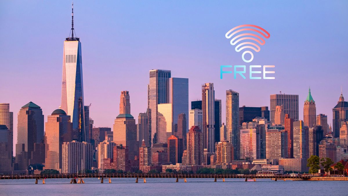 ¿Adiós al WiFi? Nueva York inaugura la primera calle LiFi del mundo: internet de alta velocidad mediante luces LED
