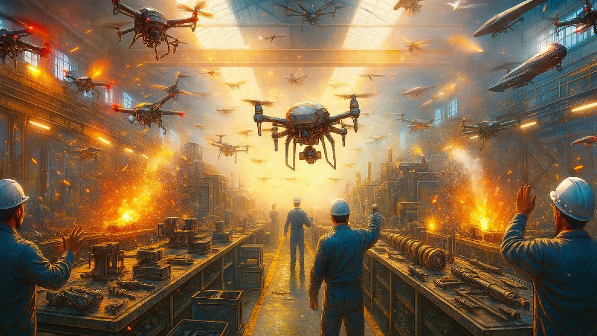 Las fábricas europeas de armas están siendo invadidas por drones: «No sabemos cómo responder»
