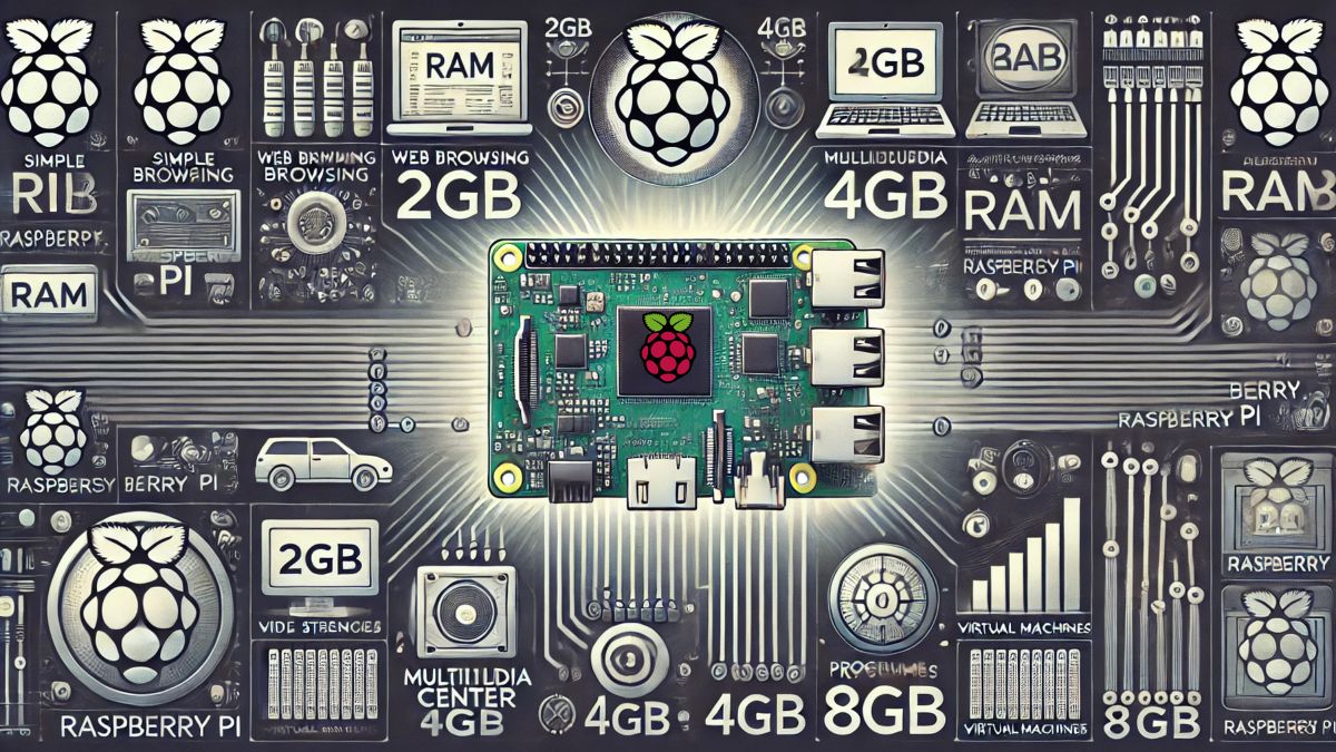 Memoria RAM en Raspberry: ¿cuánta necesitas dependiendo de su uso?