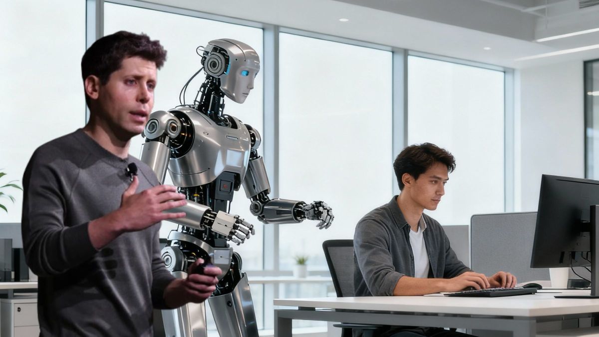 Sam Altman asegura que si te quedas sin trabajo por culpa de la IA es que tal vez «no tuvieras un trabajo de verdad»