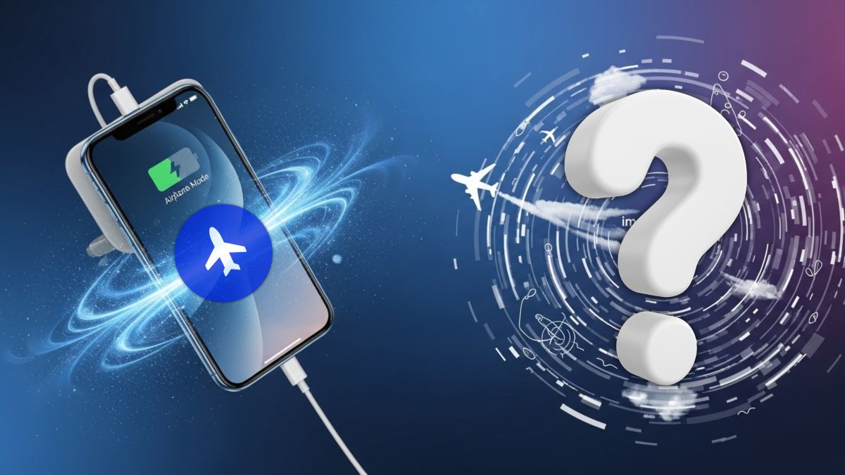 ¿Sirve para algo activar el modo avión mientras estás cargando el móvil?