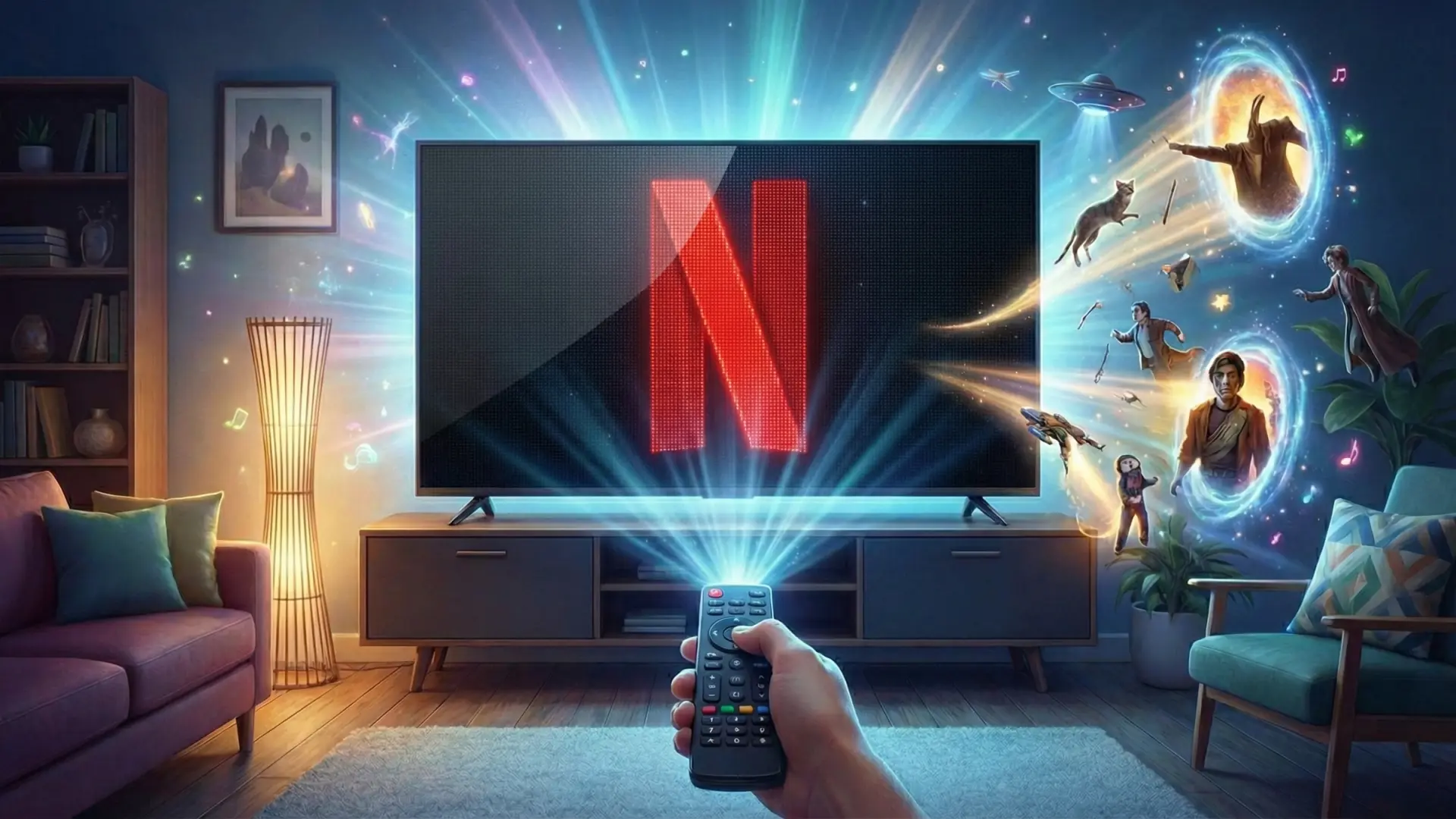 Cómo utilizar los códigos secretos de Netflix en la app de tu Smart TV