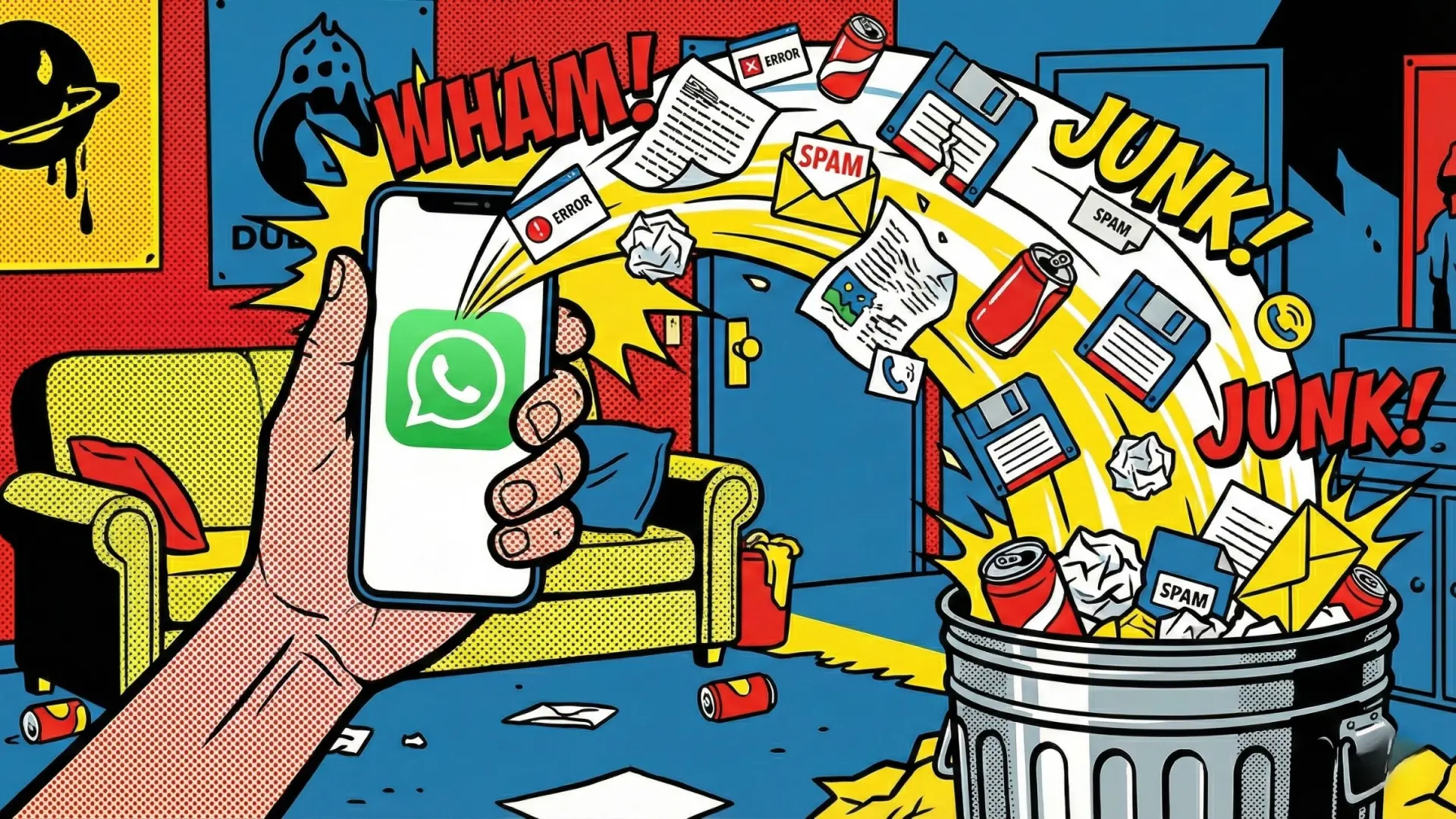 Confirmado: hay que vaciar la papelera de WhatsApp al menos una vez al mes