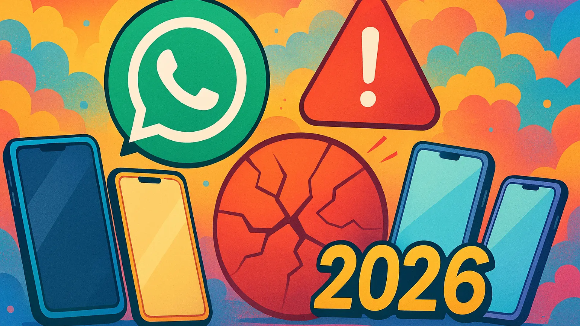 Terremoto WhatsApp: anunciados todos los móviles que no podrán utilizar la app en 2026