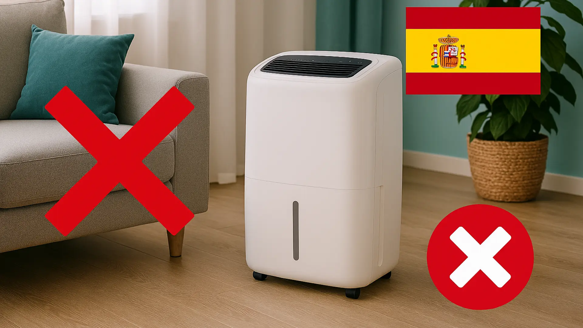 Colócalo así o no servirá: dónde poner tu deshumidificador para tener resultados instantáneos