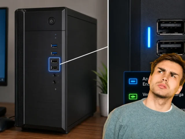 Ni negro, ni blanco o amarillo: cómo hacer que los puertos USB de tu PC estén siempre encendidos