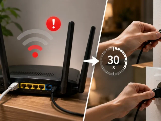 La regla de los 30 segundos: el sencillo hábito con tu router WiFi que soluciona el 90% de los cortes de internet