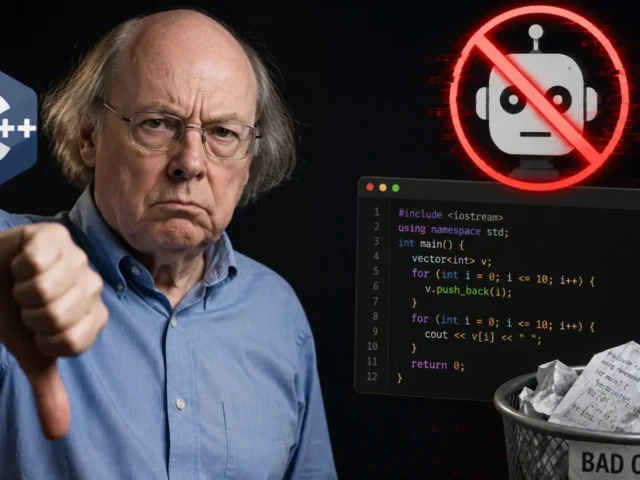 Bjarne Stroustrup, creador de C++, muestra su odio eterno a la IA: «Escribe código basura, los programadores de verdad prefieren jubilarse antes que trabajar con ella»