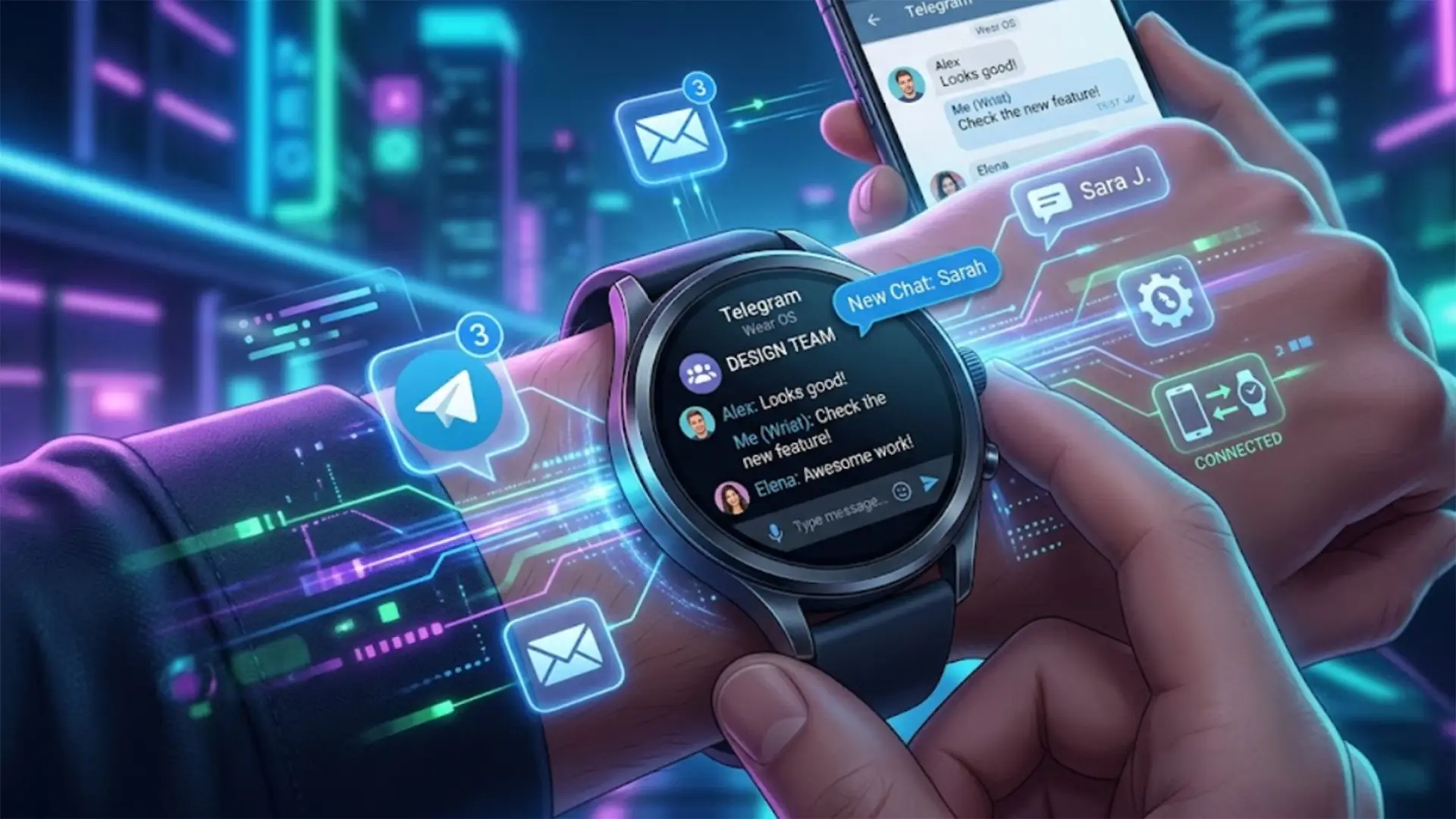Telegram vuelve a los smartwatch Android: ya puedes usarlo en Wear OS otra vez
