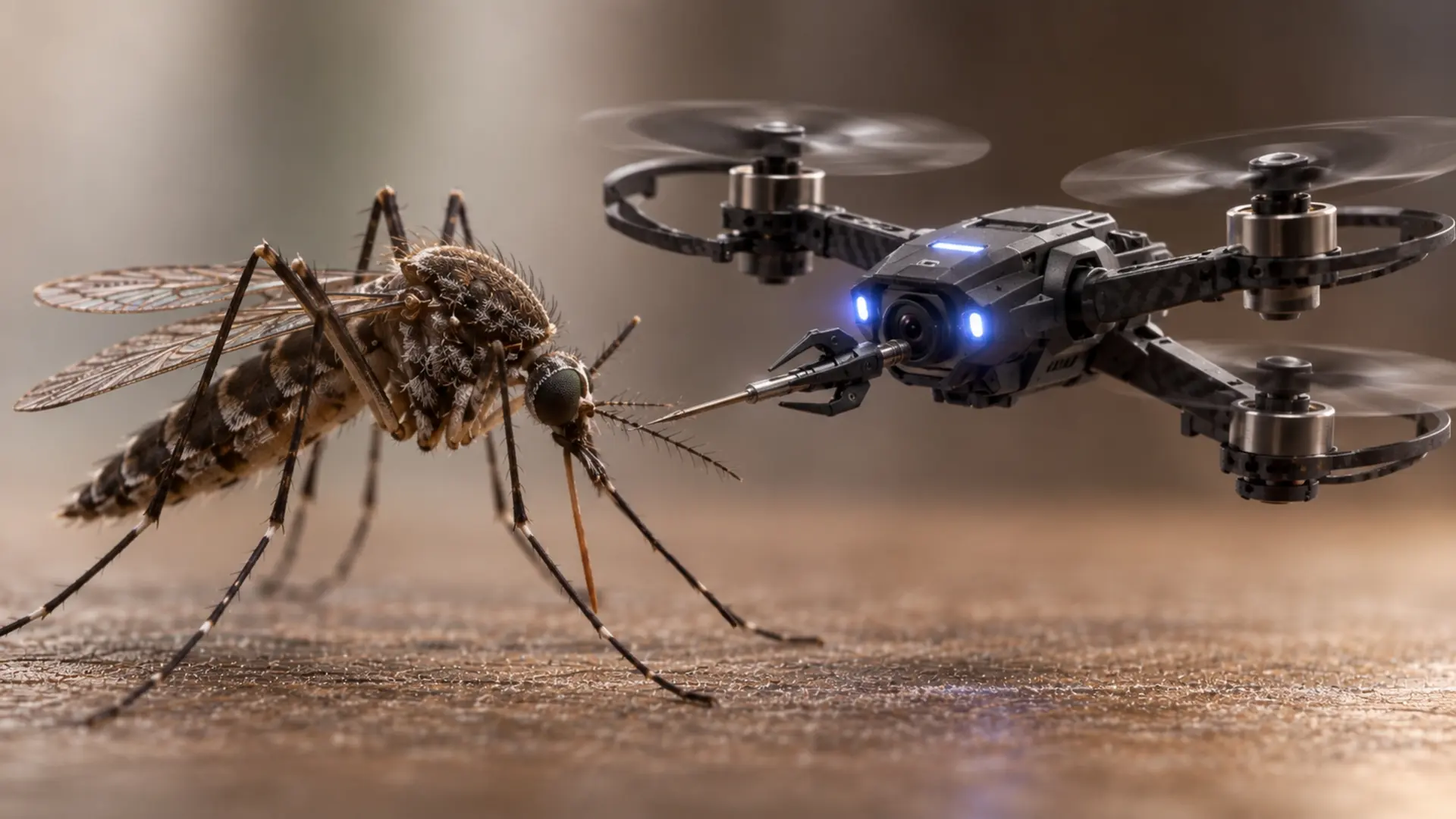 Tornyol, el minidrón con IA que persigue y destruye a los mosquitos, uno a uno, sin cámara, sin insecticida y sin armas