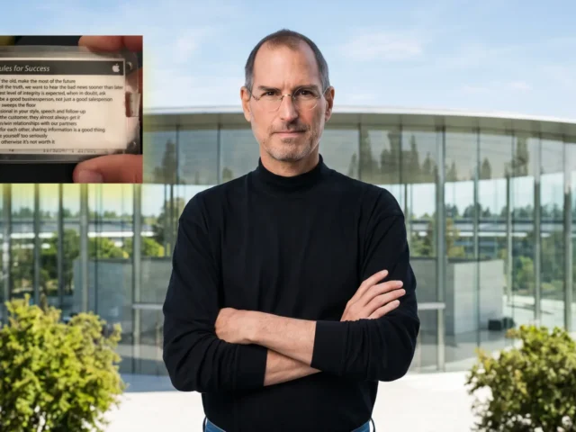 Steve Jobs obligaba a llevar estos 11 mandamientos en la placa de cada empleado de Apple: «Di siempre la verdad, preferimos recibir las malas noticias cuanto antes»
