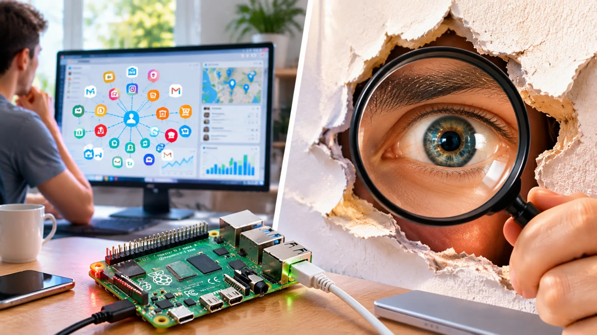 «Pensaba que tenía más privacidad»: construye un monitor DNS con una Raspberry Pi para descubrir todo lo que sabía su operador de él y el resultado le dejó sin palabras
