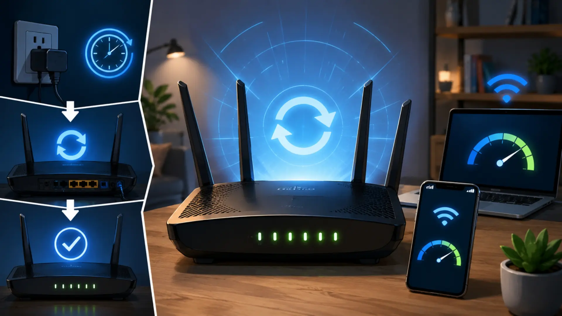 Cómo programar reinicios automáticos del router WiFi para mantener siempre la mejor conexión