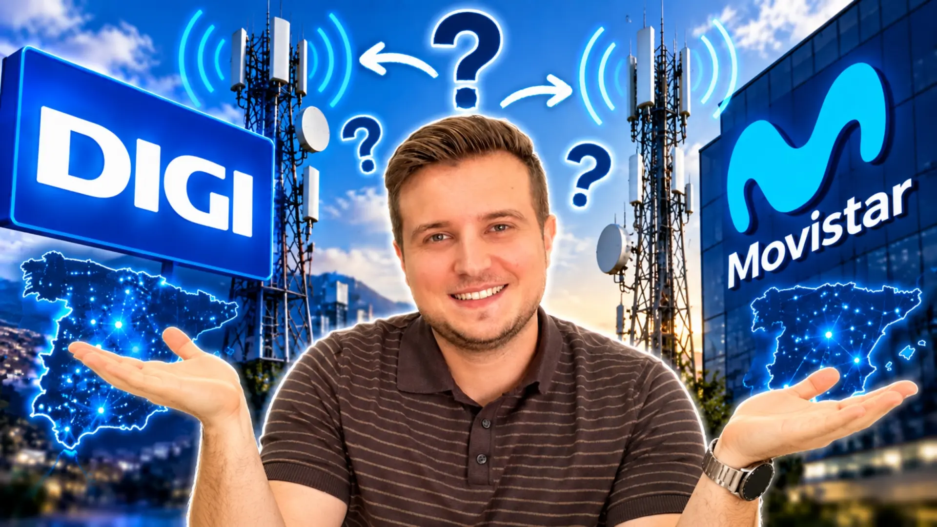 Antonio Cañavate, ingeniero telemático, sobre cómo funciona la cobertura de DIGI: «¿Tiene DIGI cobertura propia o es de Movistar? Esto es lo que nadie te cuenta»