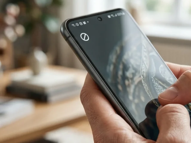 ¿Qué significa el símbolo de prohibido en la barra de notificaciones en un móvil Samsung?