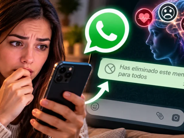 La psicología dice que borrar un mensaje de WhatsApp antes de que lo lean demuestra esta emoción oculta