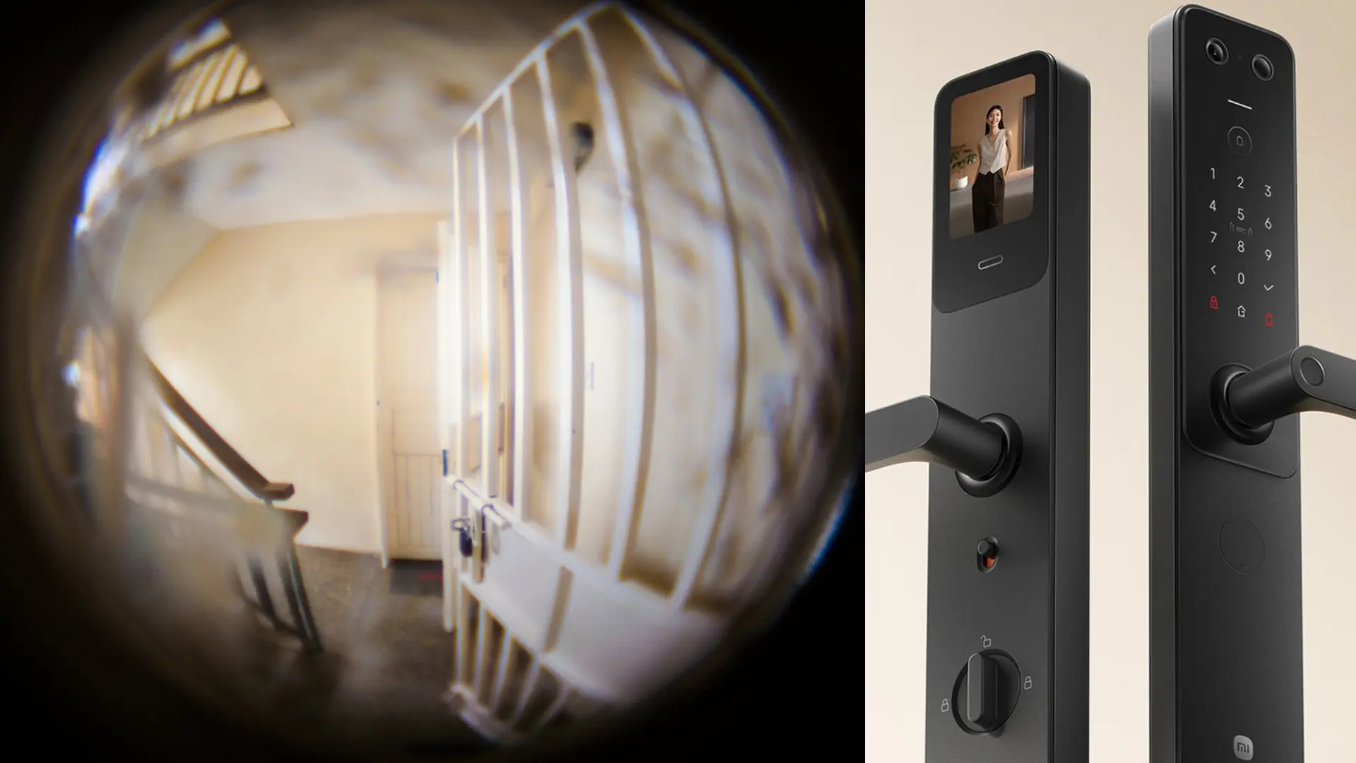 Xiaomi reinventa la mirilla de la puerta de toda la vida: graba vídeo, hace fotos e incorpora una cerradura inteligente que permite abrir la puerta de 11 formas diferentes